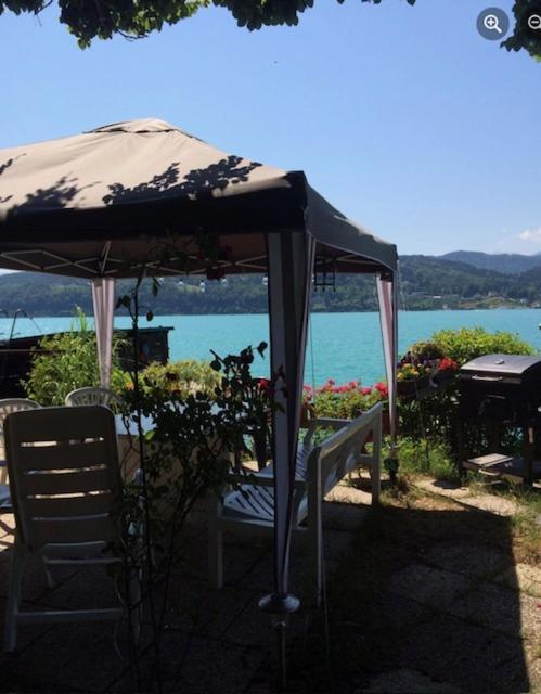 Seehaus Hochauer Direkter Seezugang Woerthersee Portschach am Woerthersee Exterior foto