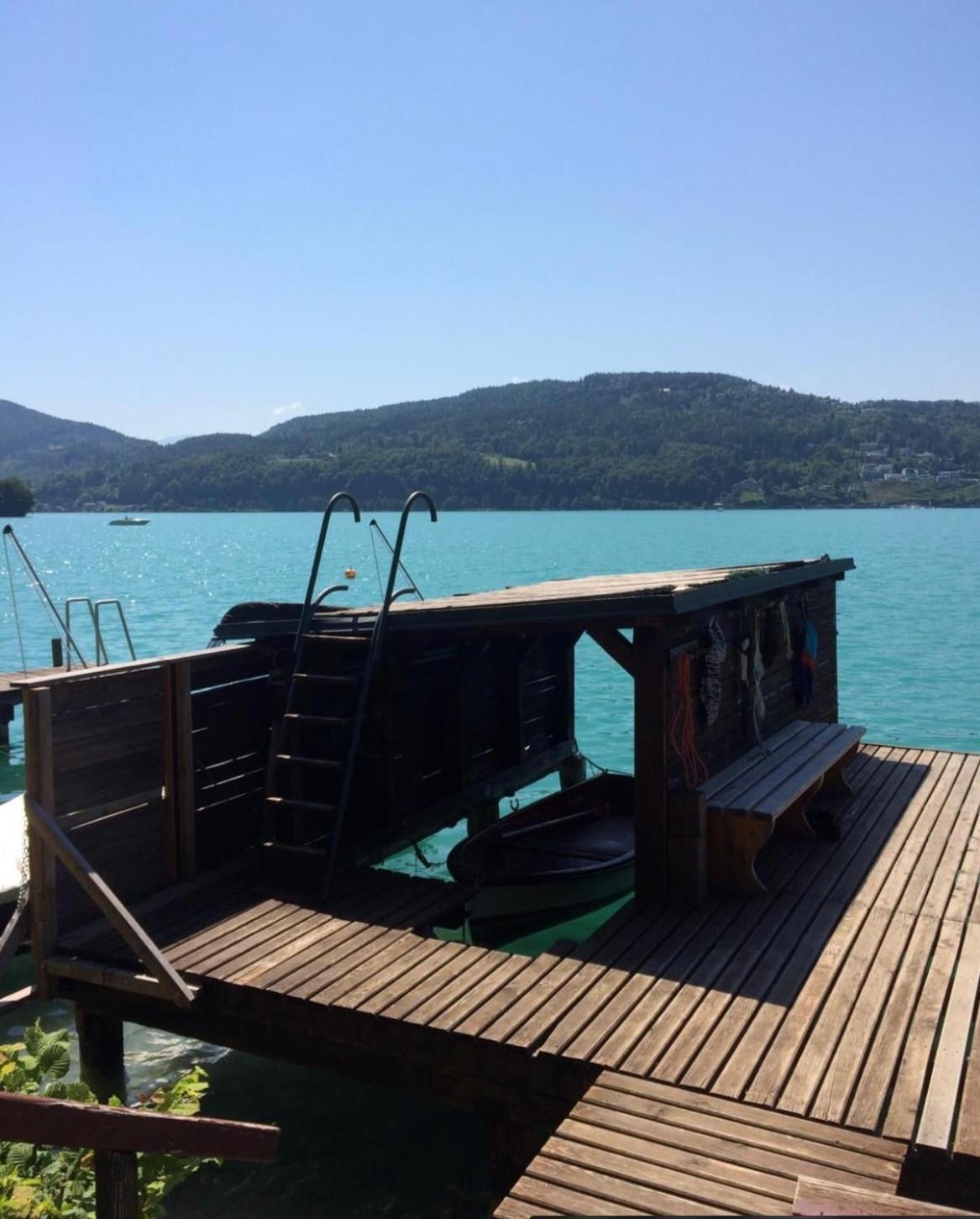 Seehaus Hochauer Direkter Seezugang Woerthersee Portschach am Woerthersee Exterior foto